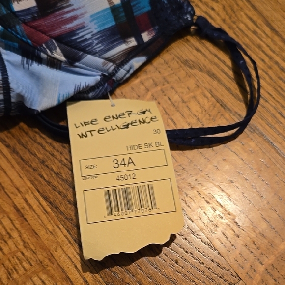 Colorful Patterned Women's Bra - Picture 6 of 6